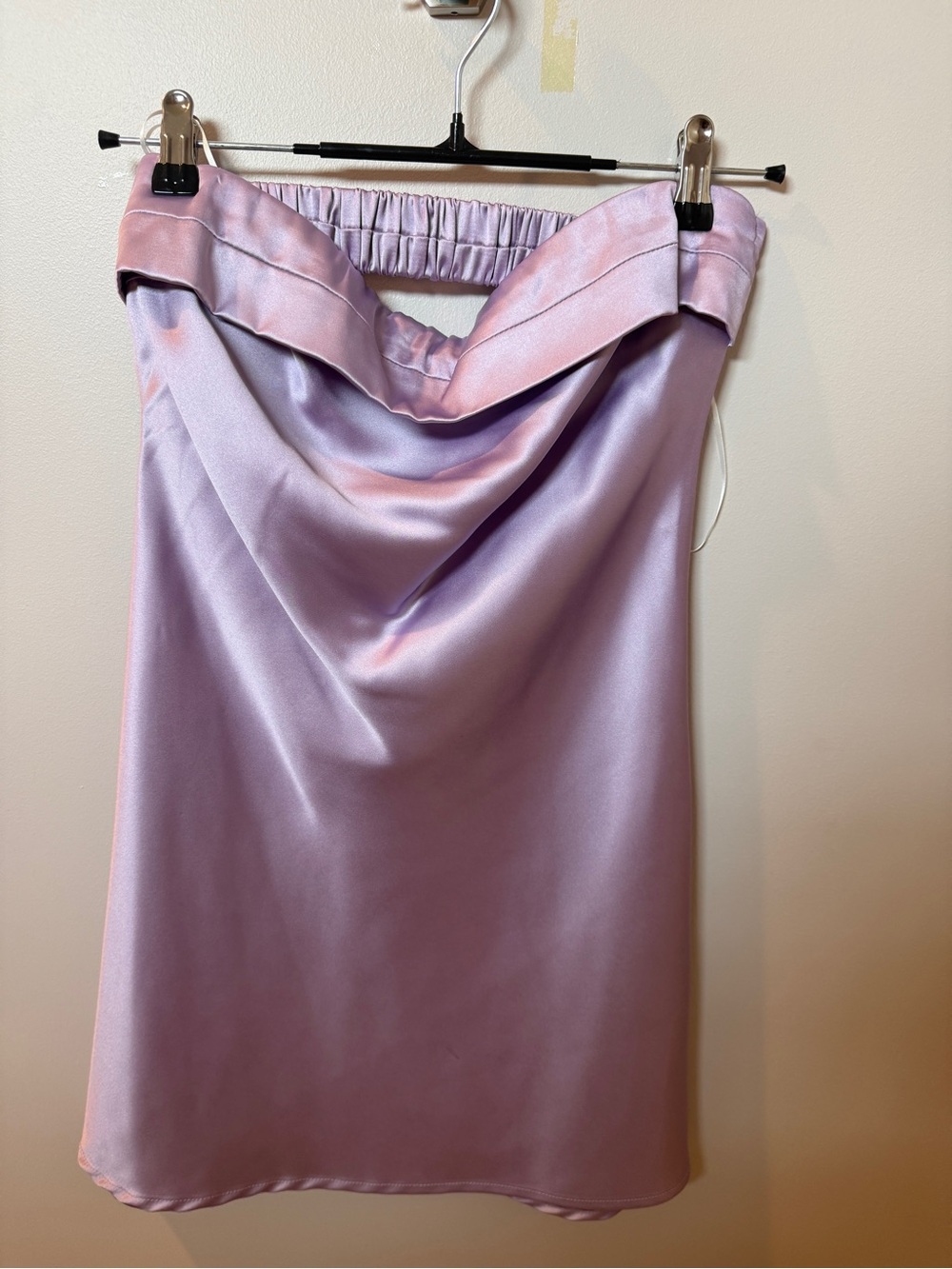 Princess Polly Lavender Satin Mini Dress